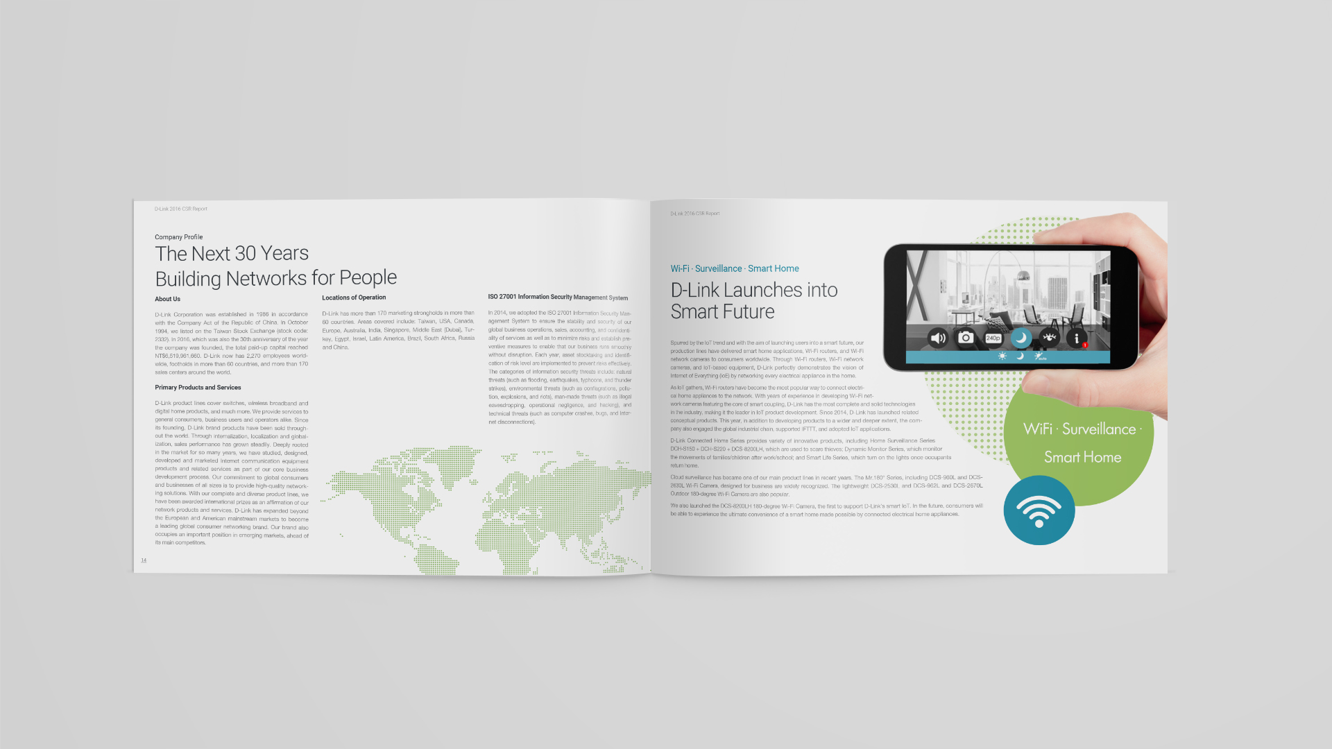 ESG Report Design for Public Company in Asia