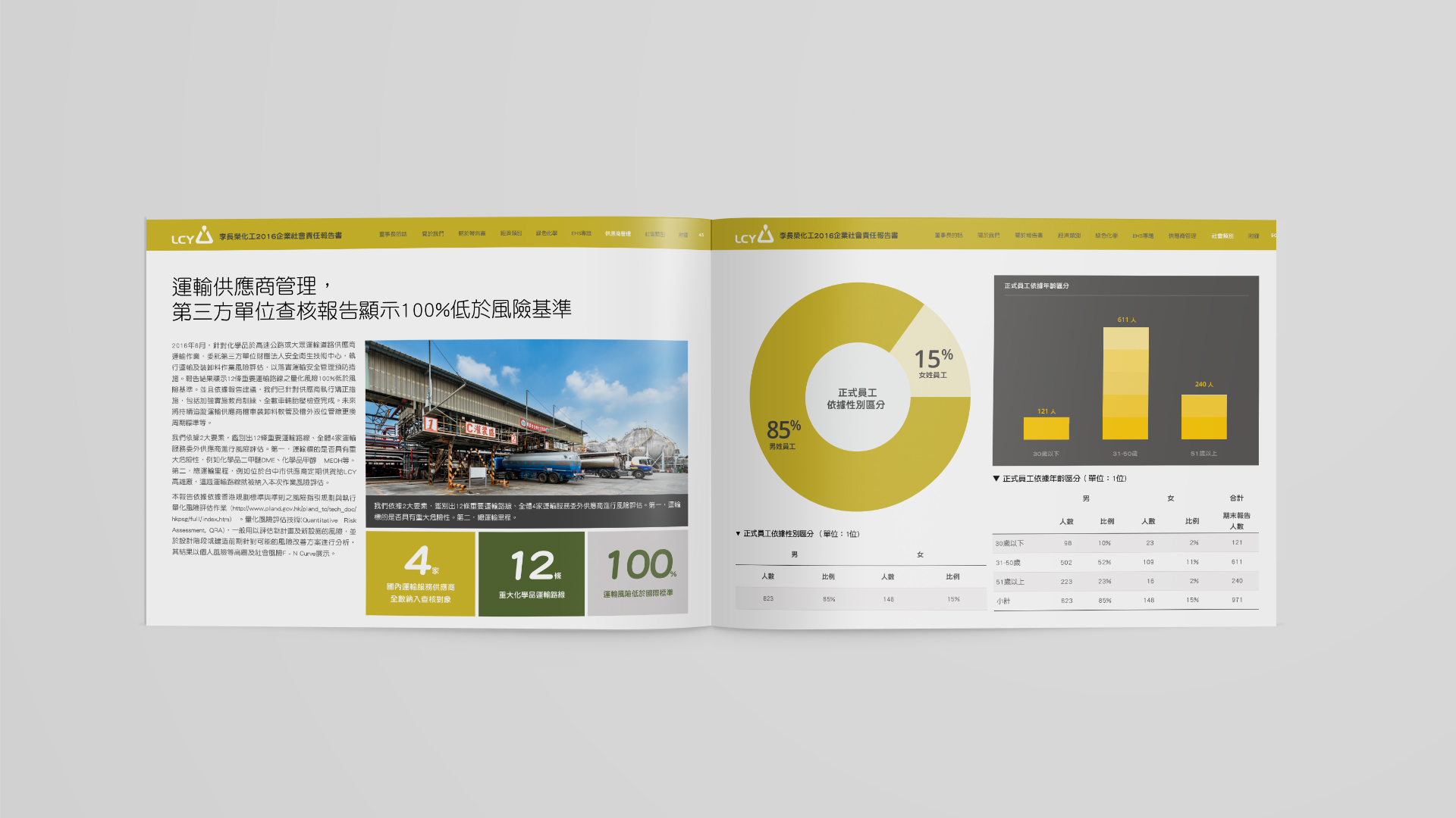 ESG Report Design for Public Company in Asia