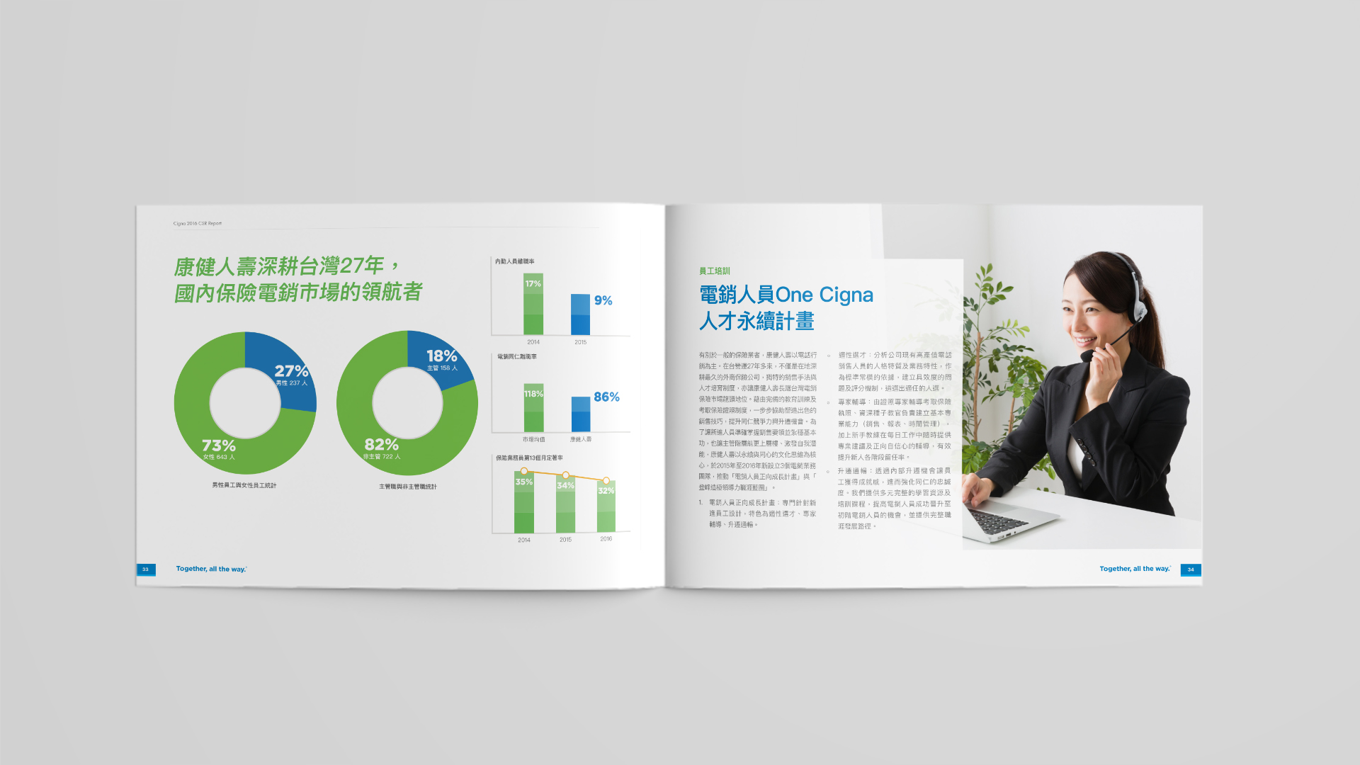 ESG Report Design for Public Company in Asia