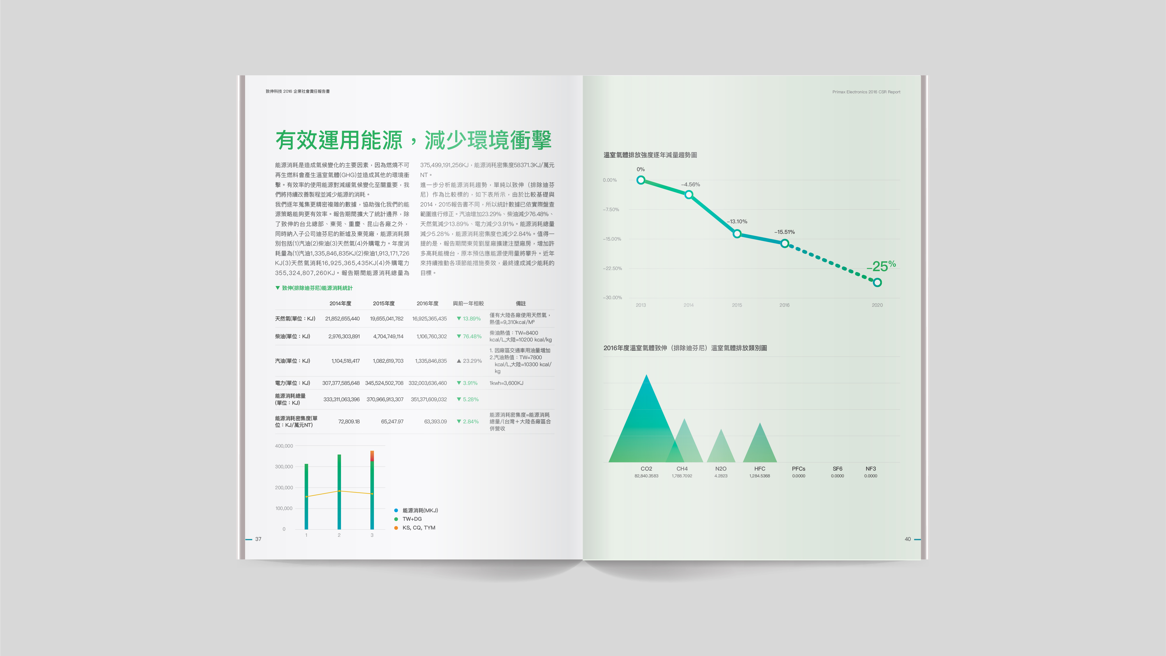 ESG Report Design for Public Company in Asia