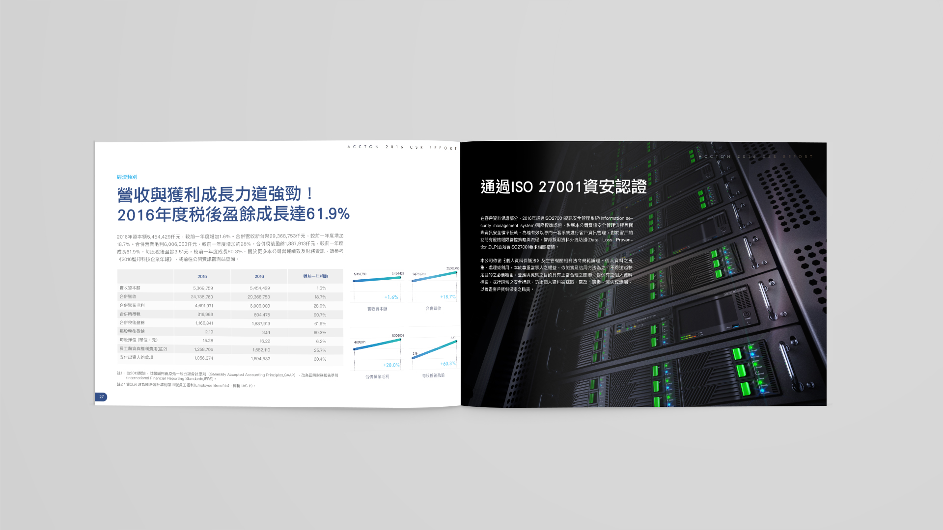 ESG Report Design for Public Company in Asia