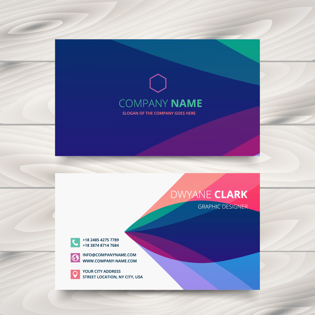 Corporate Identity System(CIS) Apply on Business Card