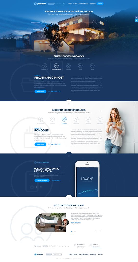 Website Design Conception Mockup by Milan Chudoba